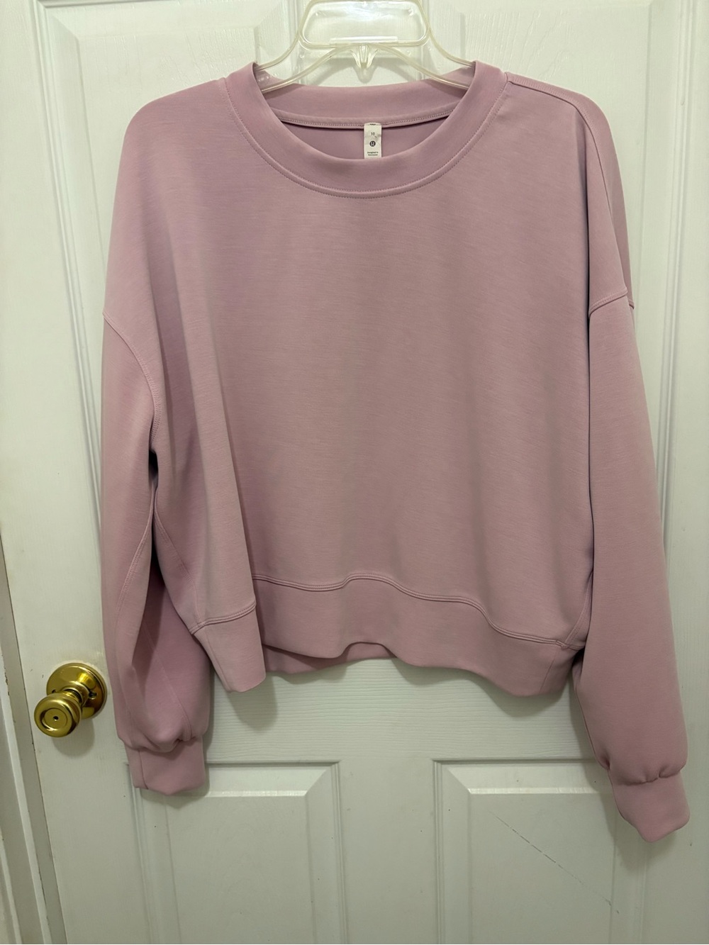 Lululemon Softstreme Perfectly Oversized Crop Crew